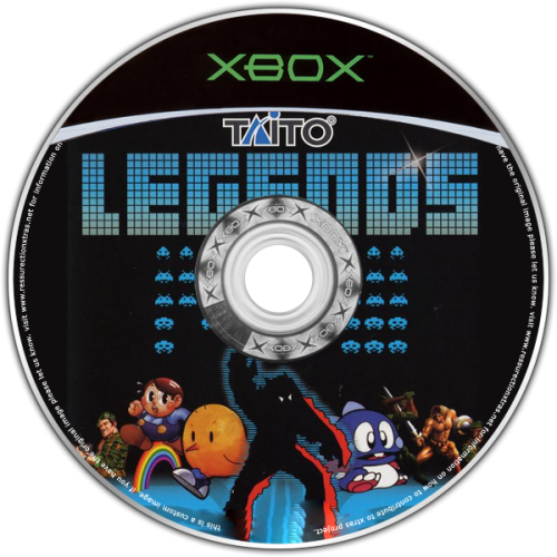 Taito Legends (USA) Game Disc